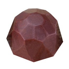 Hexagonal Diamond Praline Mould; 10g; 28 pieces